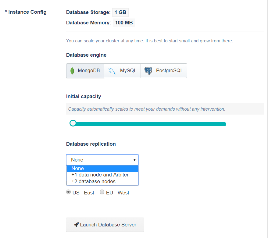 Deploy MongoDB Server
