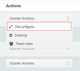 Reconfigure Redis Cluster