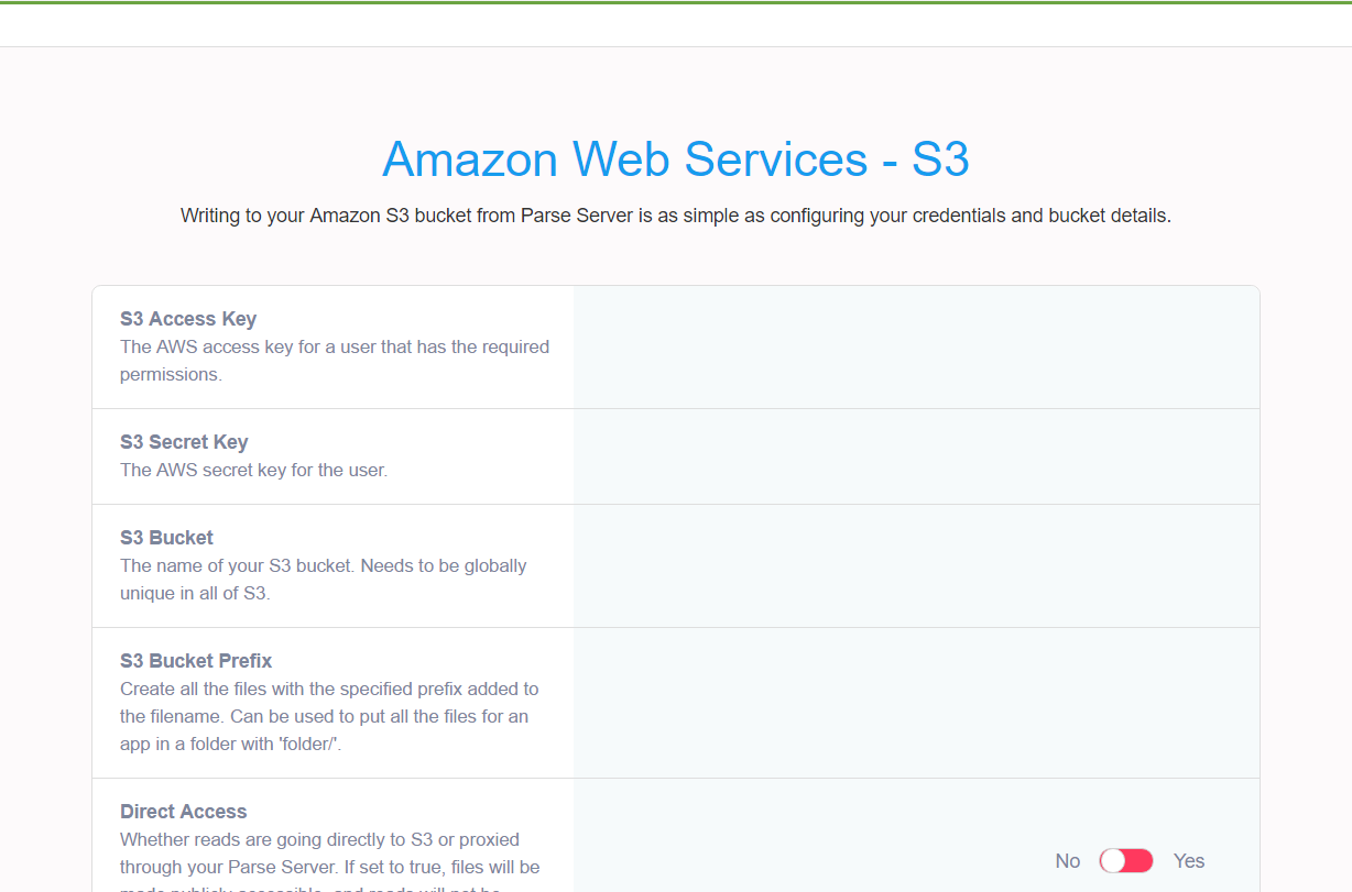 Configure S3 and GCP - NodeChef